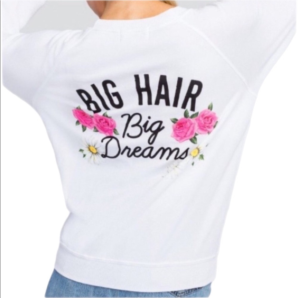 Wildfox Big Hair Big Dreams Pullover Sweater - Picture 1 of 9